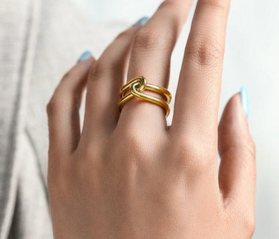 Keturah Paper Clip Ring