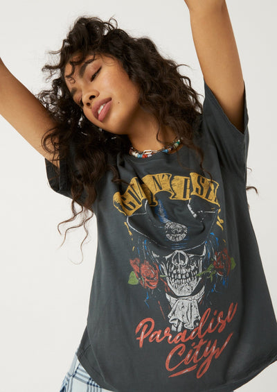 DayDreamer Guns n' Roses Paradise City Boyfriend Tee