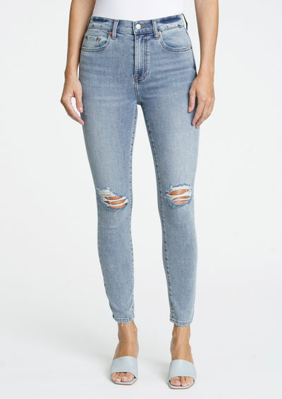 Pistola High-Rise Distressed Skinny Jeans